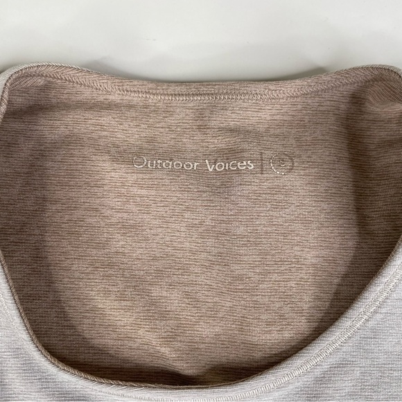 Outdoor Voices High Neck Longline Sports Bra Size Small - Picture 3 of 4